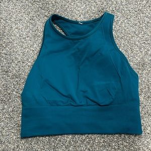 Lululemon high neck sports bra tank